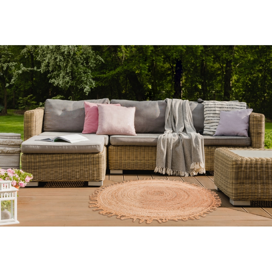 JUTA 100 cm-es szőnyeg bézs/natúr