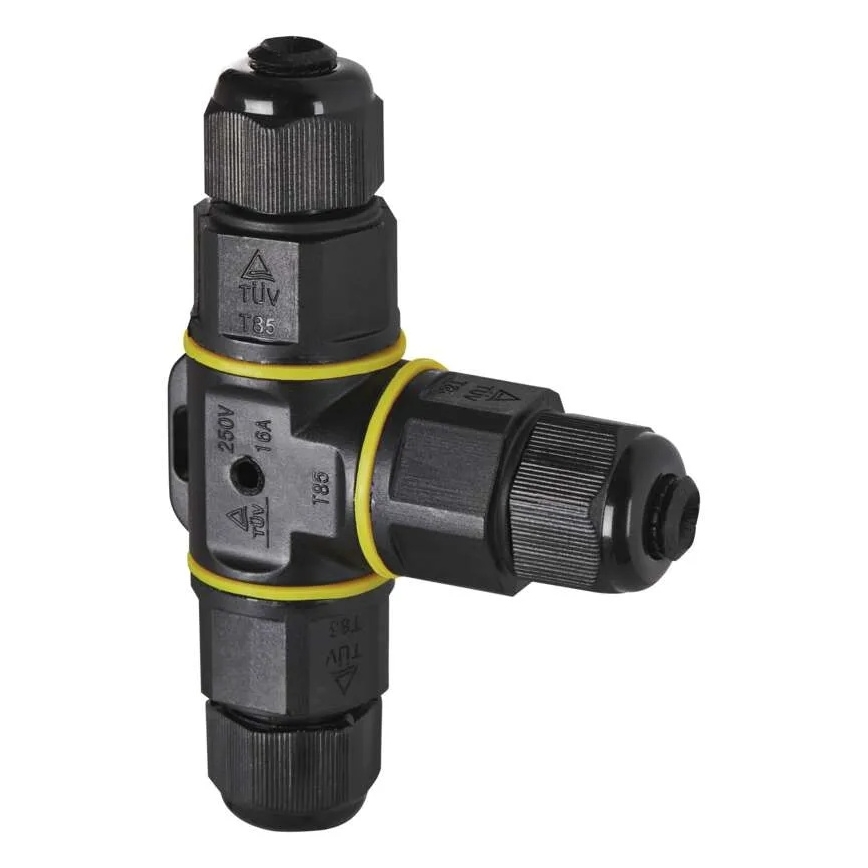 Kábelcsatlakozó T elágazó IP68