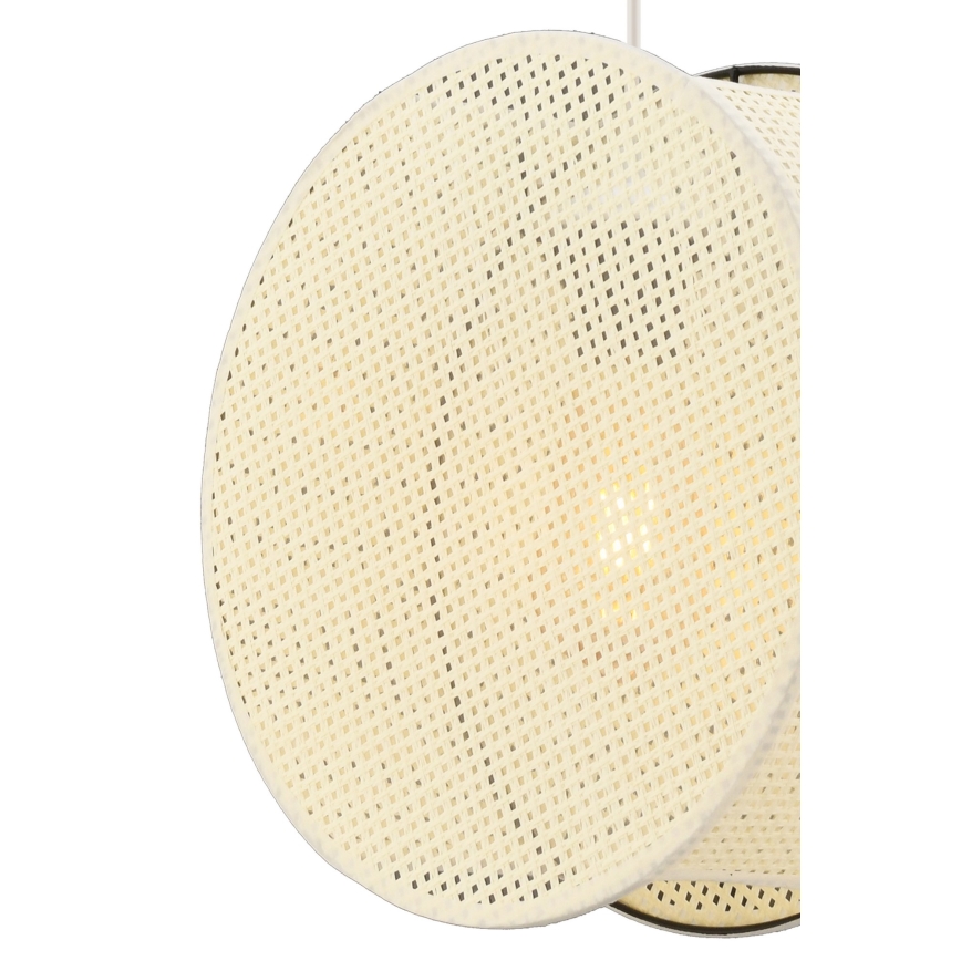 Kábelcsillár BIG DRUM 1xE27/60W/230V krémszínű