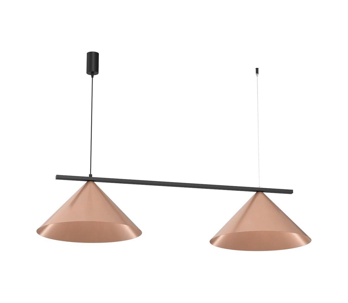 Kábelcsillár CAPITAL 2xGX53/15W/230V rózsaarany MLP0944