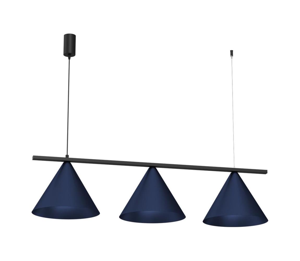 Kábelcsillár CAPITAL 3xGX53/15W/230V kék MLP1532