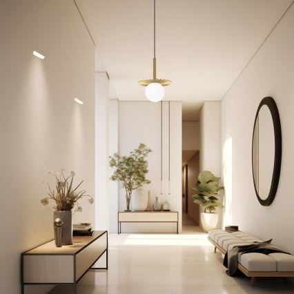 Kábelcsillár CHITA 1xG9/5W/230V aranyszínű