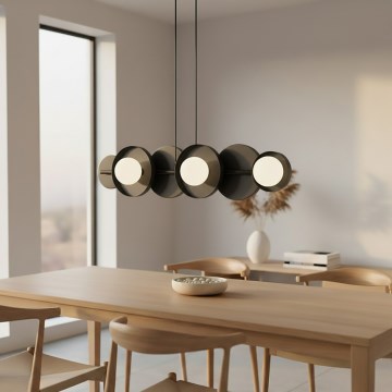 Kábelcsillár MODEL 6xG9/8W/230V fekete