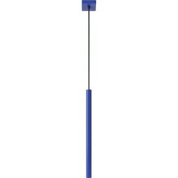 Kábelcsillár PASTELO 1xG9/8W/230V kék