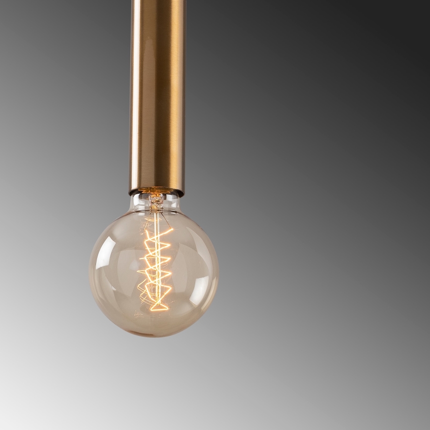 Kábelcsillár TEMPO 5xE27/40W/230V arany