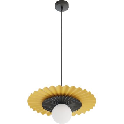 Kábelcsillár UMBRA 1xG9/8W/230V fekete/narancssárga