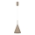Kábelen függesztett csillár CAPITAL 1xGX53/15W/230V átm. 17 cm bézs