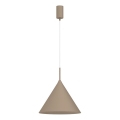 Kábelen függesztett csillár CAPITAL 1xGX53/15W/230V, átm. 32 cm, bézs