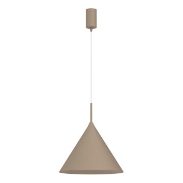 Kábelen függesztett csillár CAPITAL 1xGX53/15W/230V, átm. 32 cm, bézs