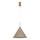Kábelen függesztett csillár CAPITAL 1xGX53/15W/230V, átm. 32 cm, bézs