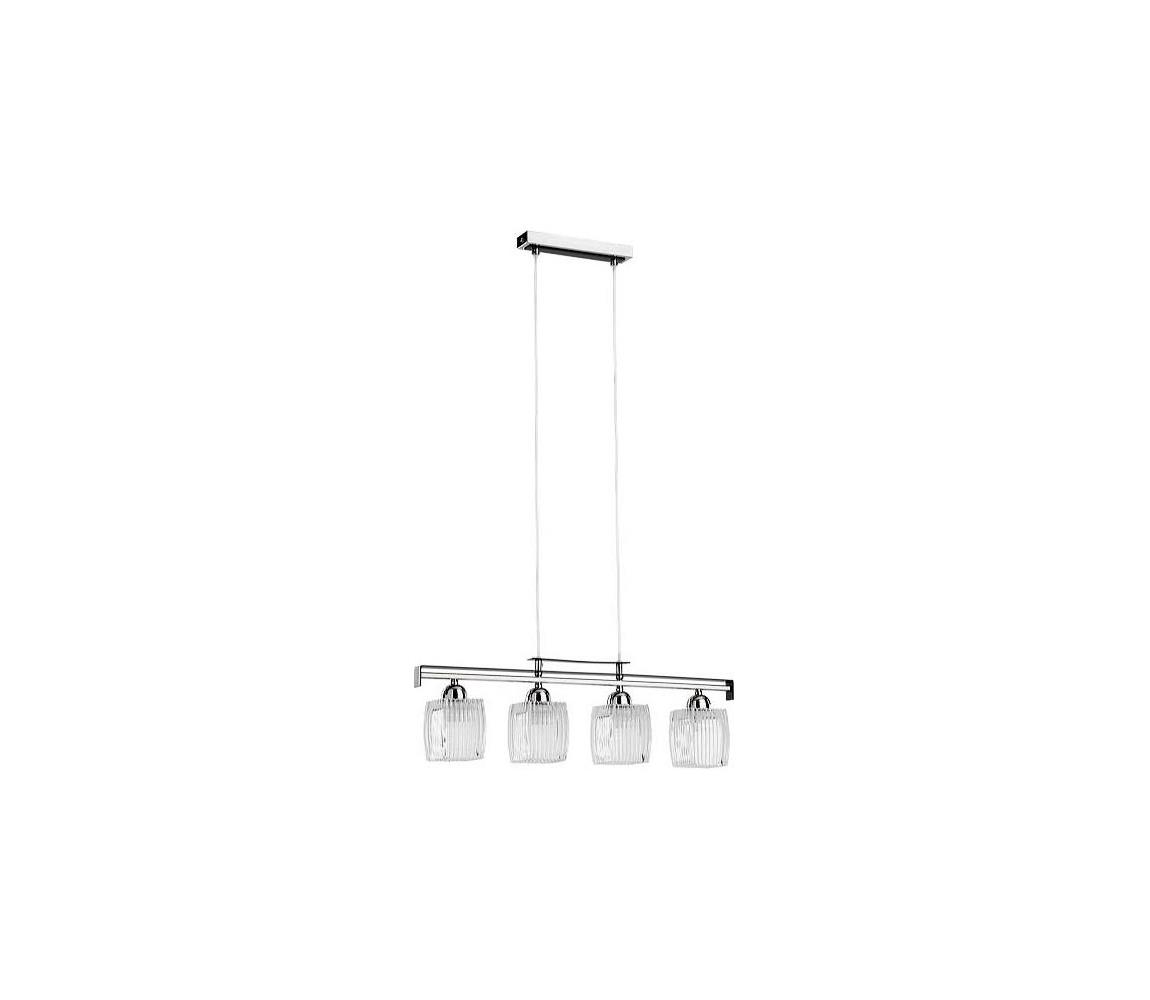 Kábeles csillár ALMA 4xE14/10W/230V fényes króm 15754