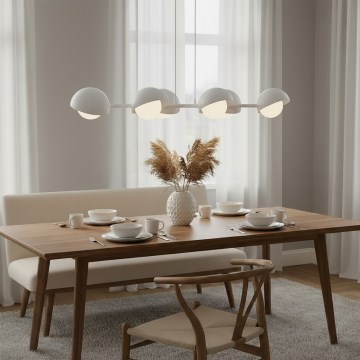 Kábeles csillár BOOM 6xG9/8W/230V fehér