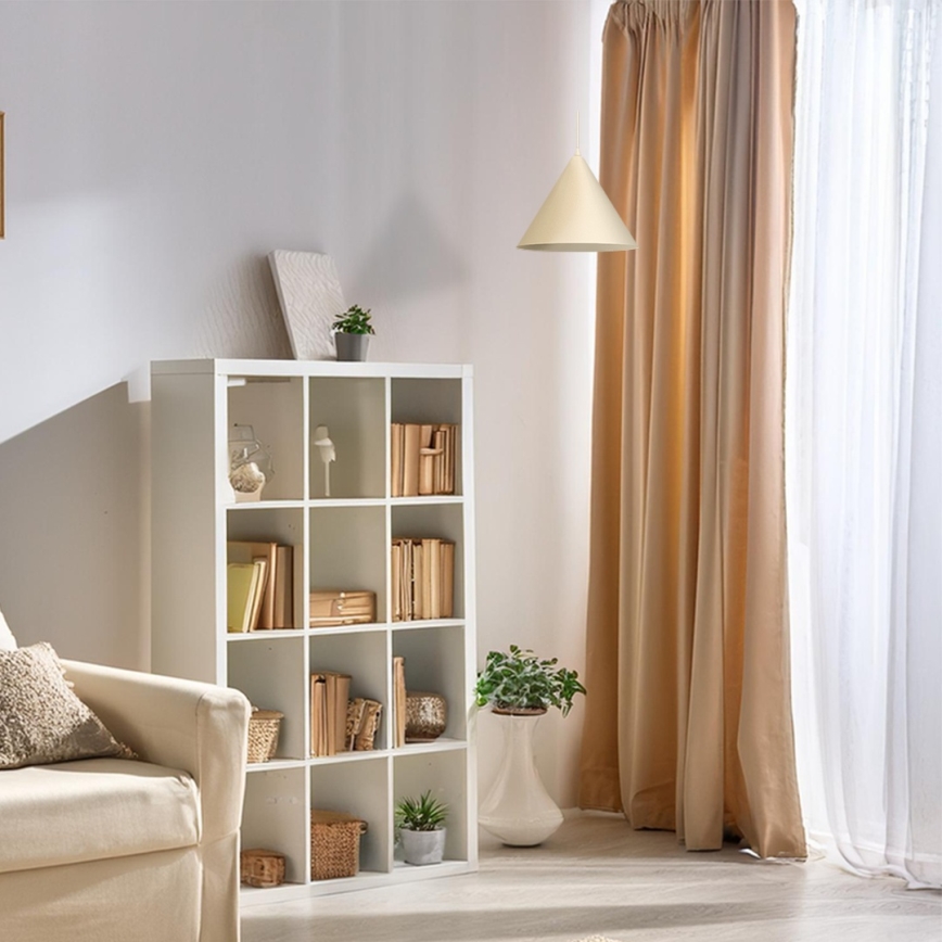 Kábeles csillár CAPITAL 1xGX53/15W/230V, átm. 32 cm, krémszínű