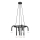 Kábeles csillár DELORI 8xG9/28W/230V fekete