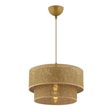 Kábeles csillár ECHO 1xE27/60W/230V barna