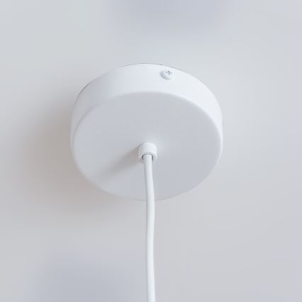 Kábeles csillár ETNA II 1xE27/15W/230V átm. 18,5 cm fehér