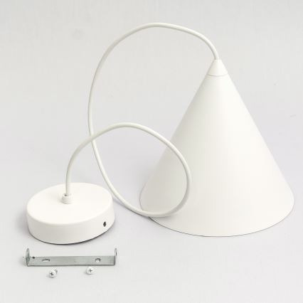 Kábeles csillár ETNA II 1xE27/15W/230V átm. 18,5 cm fehér