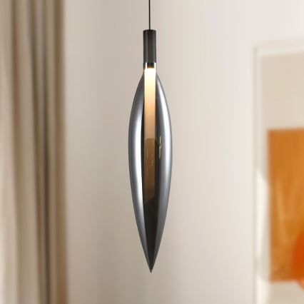 Kábeles csillár NORDIC 1xG9/5W/230V fekete króm