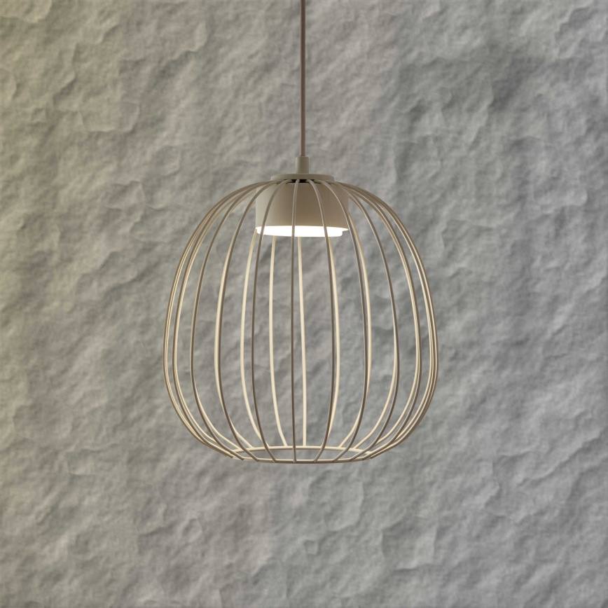 Kábeles csillár OVELLA 1xGX53/10W/230V, átmérő 25 cm, krémszínű