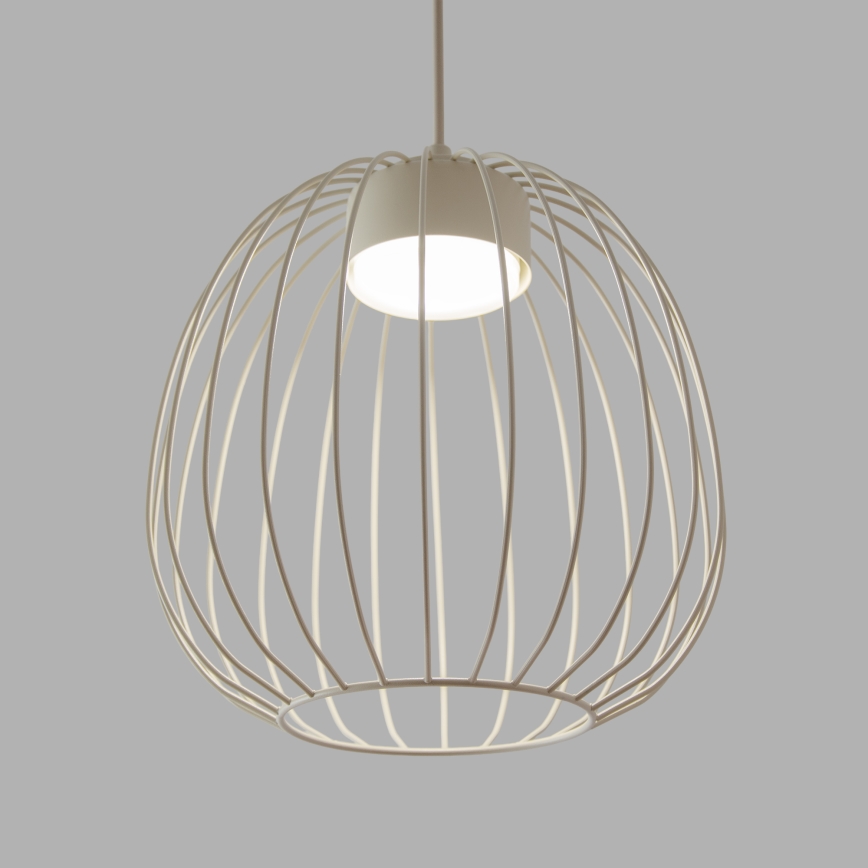 Kábeles csillár OVELLA 1xGX53/10W/230V, átmérő 25 cm, krémszínű