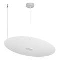 Kábeles csillár PIATTO 1xGX53/15W/230V Ø 55 cm fehér