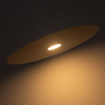 Kábeles csillár PIATTO 1xGX53/15W/230V Ø 55 cm fehér
