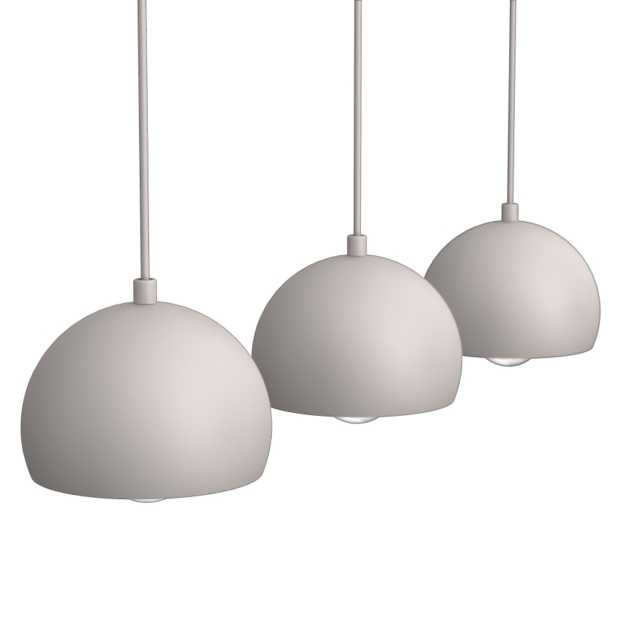 Kábeles csillár SOOL 3xE27/15W/230V krémszínű