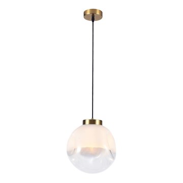 Kábeles csillár VANA 1xE27/40W/230V fehér/arany