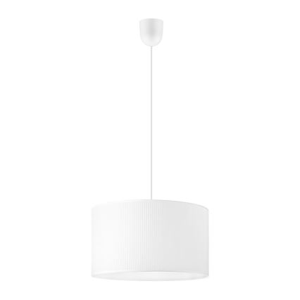Kábeles függeszték SIRJA PLISADO 1xE27/15W/230V, átm. 35 cm, fehér