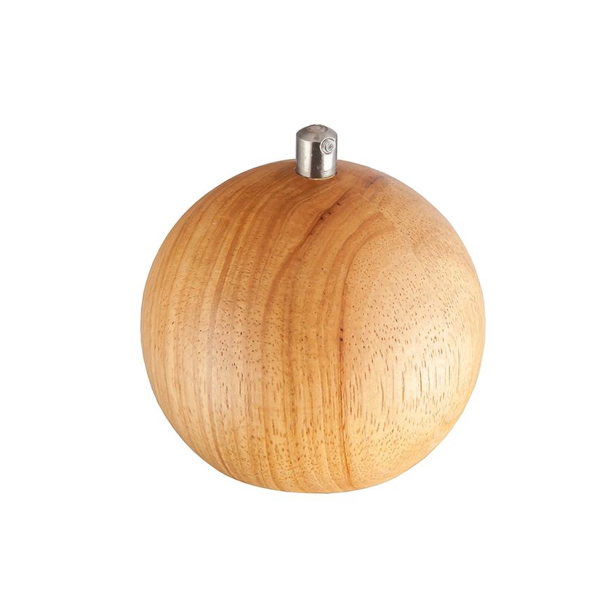 Kábeles függőlámpa 1xGU10/10W/230V Ø 11 cm tömör kőris