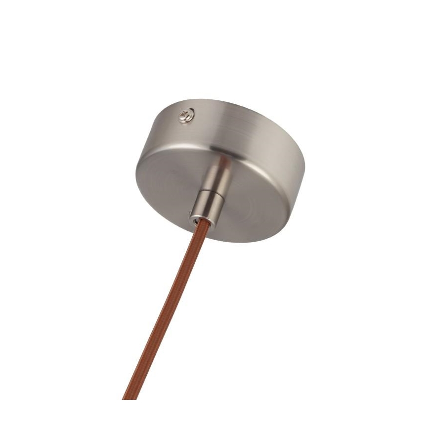 Kábeles függőlámpa 1xGU10/10W/230V Ø 11 cm tömör kőris