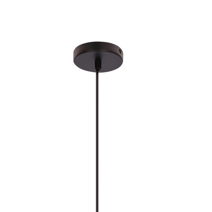 Kábeles függőlámpa AFRICA 1xE27/40W/230V átm. 40 cm barna/krémszínű