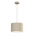 Kábeles függőlámpa ARDEN 1xE27/15W/230V, átmérő 25 cm, bézs