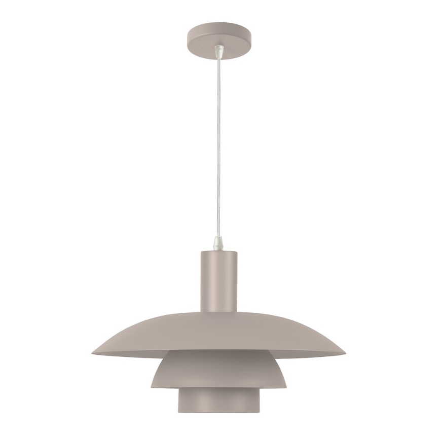 Kábeles függőlámpa FERRO 1xE27/15W/230V szürke
