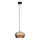 Kábeles függőlámpa INSIEME 1xGX53/10W/230V, átmérő 35 cm, füstszínű fekete