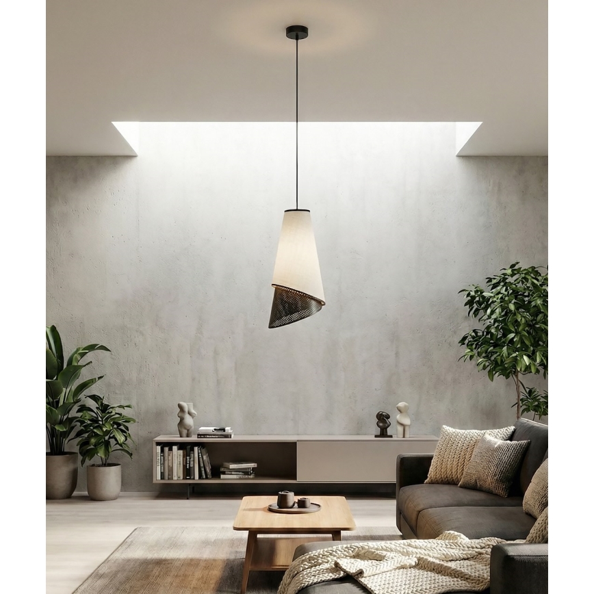 Kábeles függőlámpa MODA 1xE27/15W/230V szürke/fekete