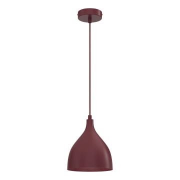Kábeles függőlámpa NOAK CLASSIC 1xE27/15W/230V bordó