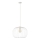 Kábeles függőlámpa OVELLA 1xE27/15W/230V, átm. 46 cm, krémszínű