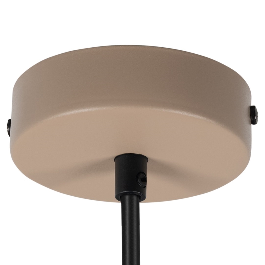 Kábeles függőlámpa PIATTO 1xGX53/15W/230V átm. 35 cm bézs