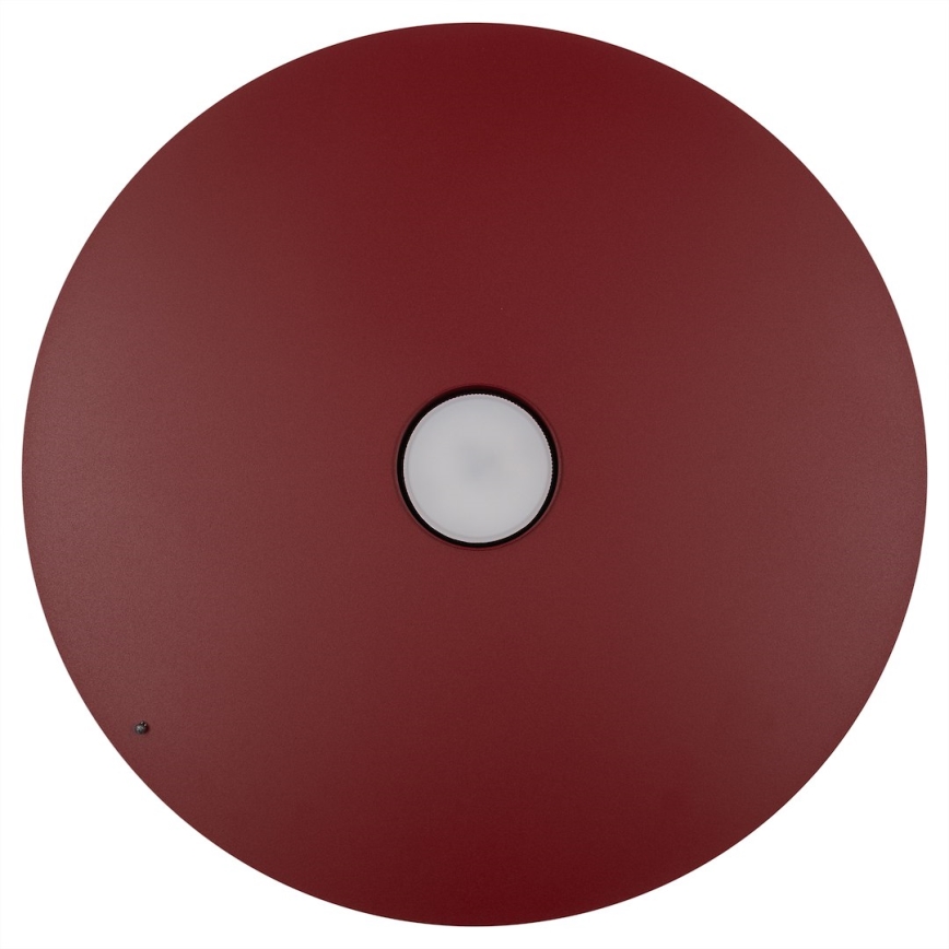 Kábeles függőlámpa PIATTO 1xGX53/15W/230V átm. 45 cm bordó