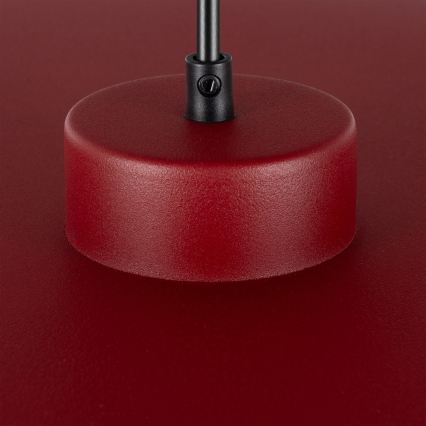 Kábeles függőlámpa PIATTO 1xGX53/15W/230V átm. 45 cm bordó