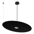 Kábeles függőlámpa PIATTO 1xGX53/15W/230V, átmérő 55 cm, fekete