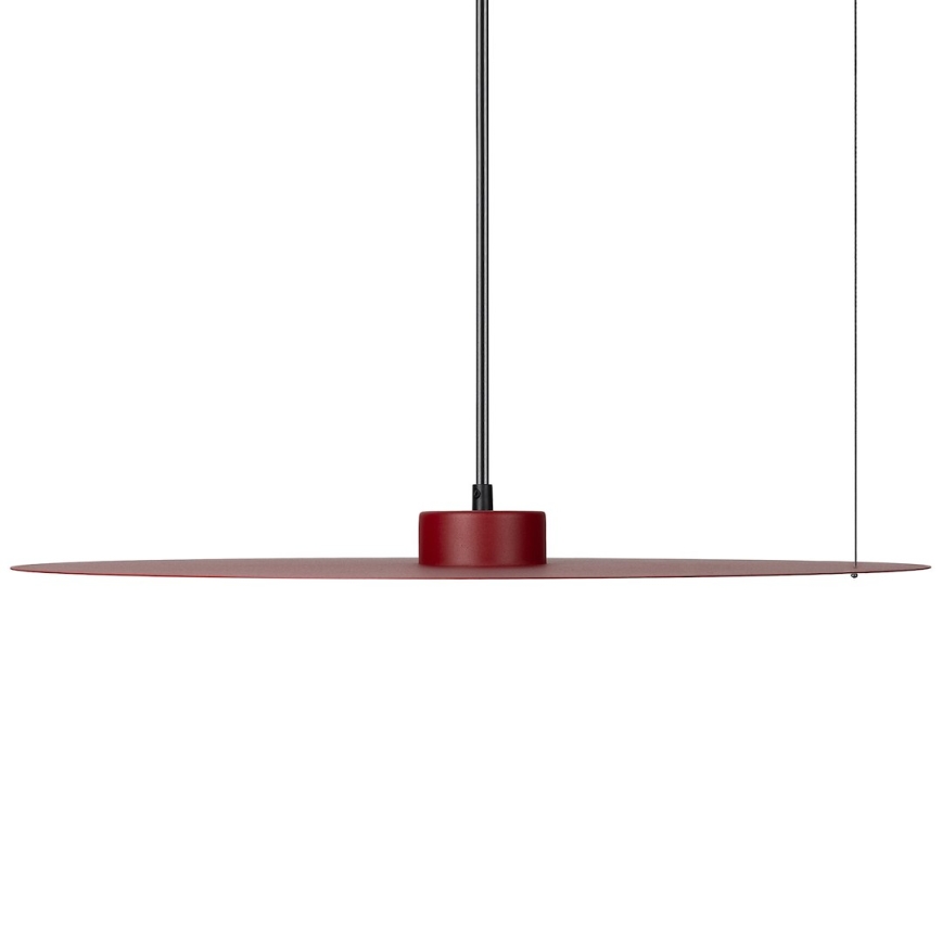Kábeles függőlámpa PIATTO 1xGX53/15W/230V, Ø 55 cm, bordó