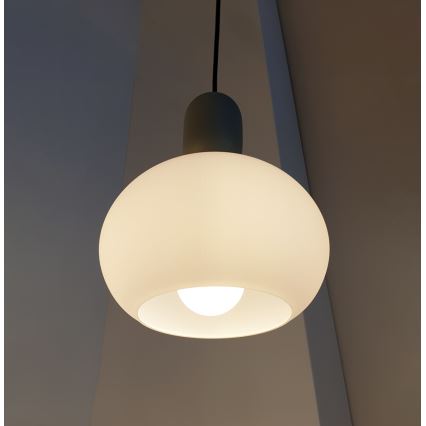 Kábeles függőlámpa VALISIA 1xE27/40W/230V fekete/olíva