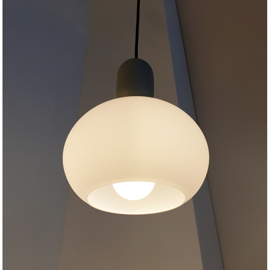 Kábeles függőlámpa VALISIA 1xE27/40W/230V fekete/olíva
