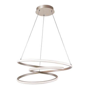 Kábeles LED csillár CORT LED/40W/230V, ezüstszínű