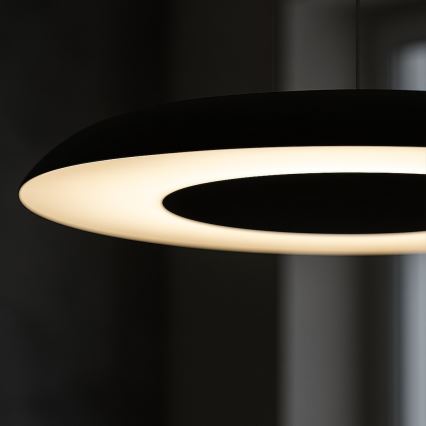 Kábeles LED csillár PIATTINO LED/30W/230V 2700/3200/4000K átm. 40 cm fekete