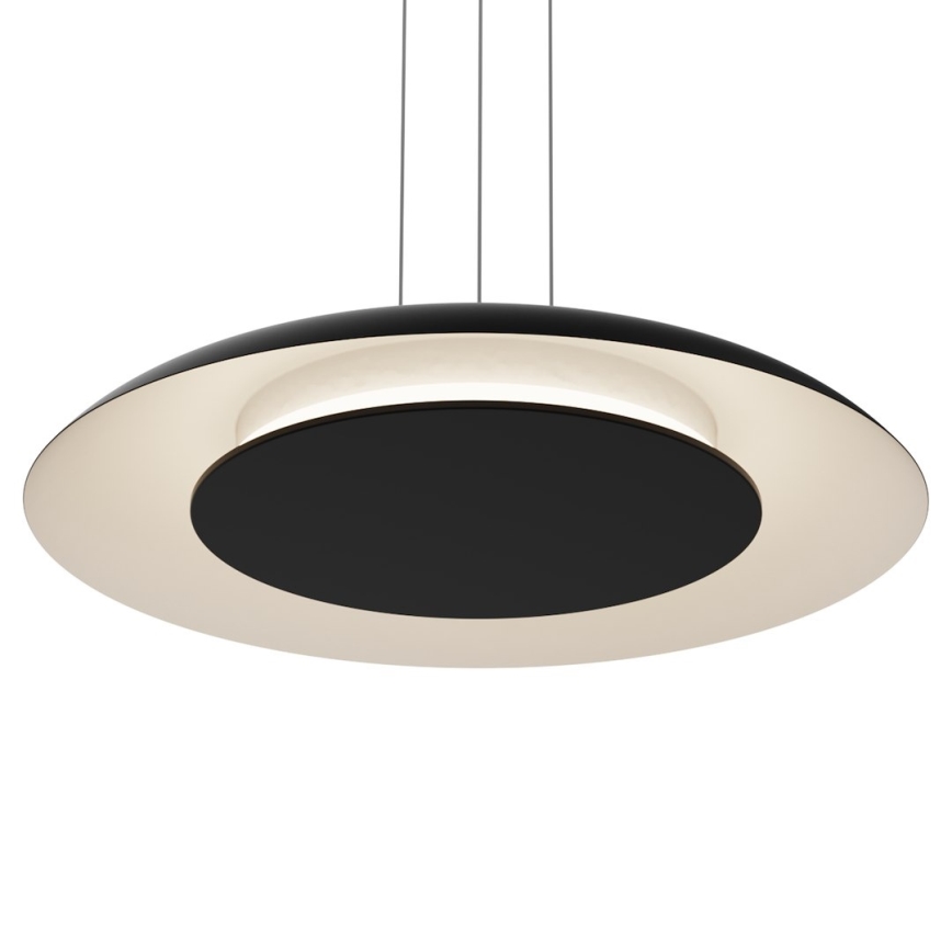 Kábeles LED csillár PIATTINO LED/30W/230V 2700/3200/4000K átm. 40 cm fekete