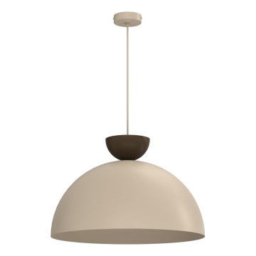 Kábellel függesztett NEVIS csillár 1xE27/15W/230V Ø 50 cm, bézs