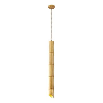 Kábelre akasztható BAMBOO függőlámpa 1xGU10/50W/230V bambusz